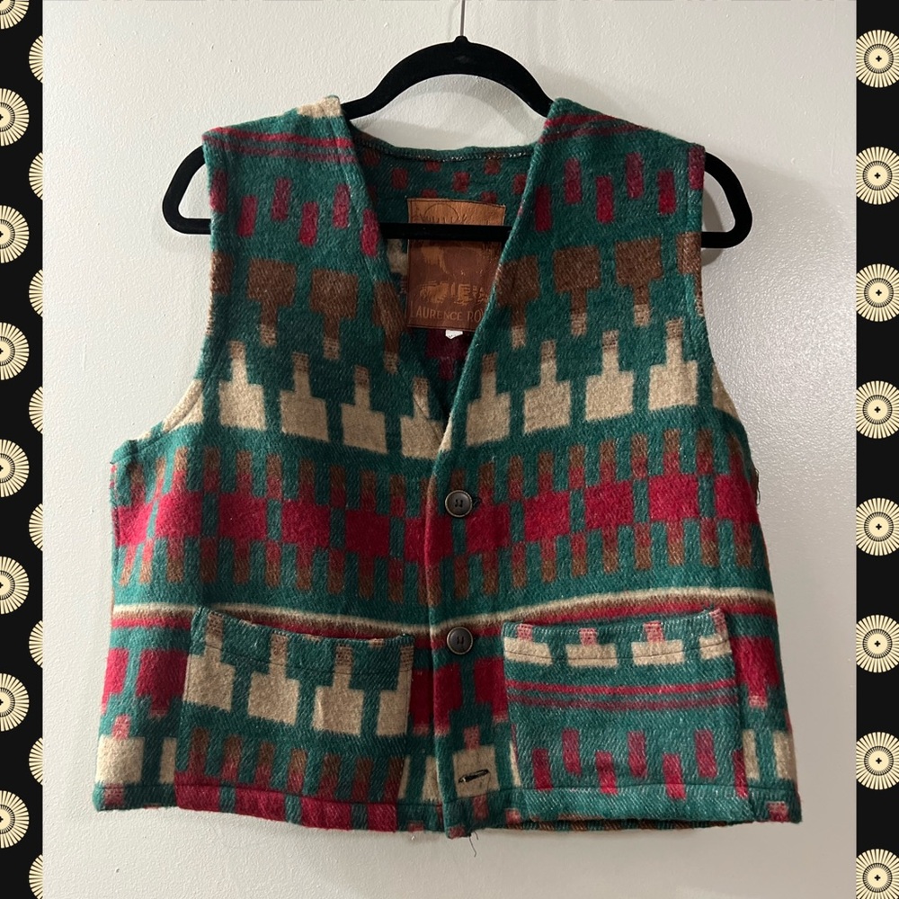 VINTAGE Vest Laurence Roy 90’s